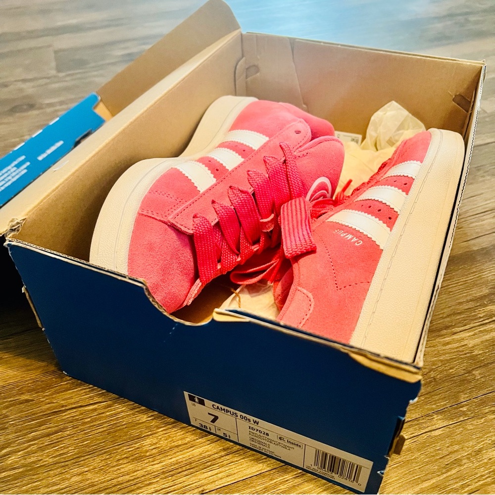 Adidas Campus 00s Pink Fusion Size 8